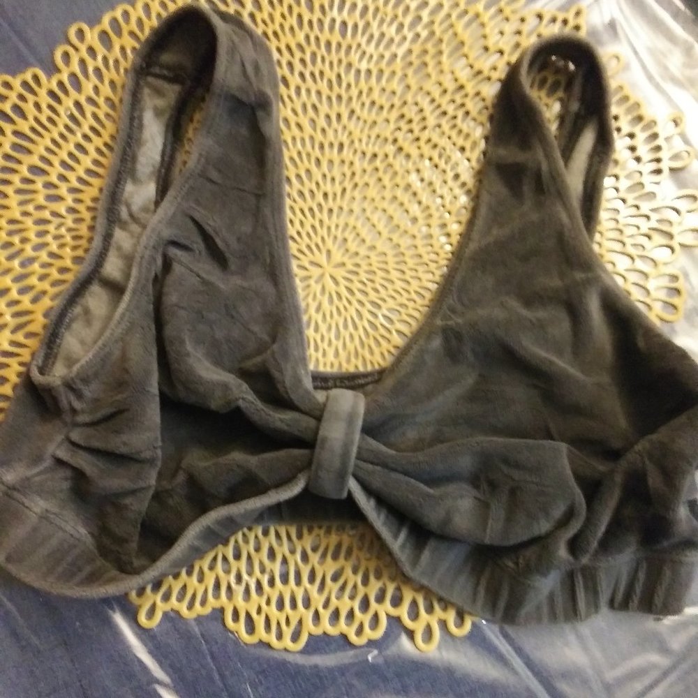 Terry Cloth Sports Bra